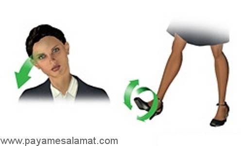 تصاویری از حرکات ورزشی برای محل کار