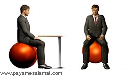 تصاویری از تمرینات ورزشی برای محل کار