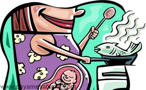 ماهی و سلامت مغز نوزاد