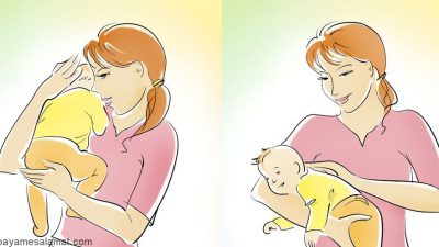 آروغ نوزاد و روش های خارج کردن باد گلو از بدن کودک