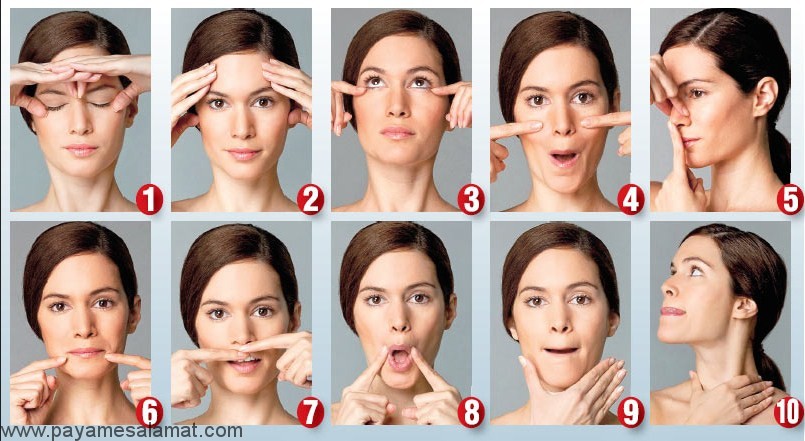 روش های ساده و موثر برای لاغر کردن صورت