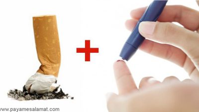 ارتباط سیگار کشیدن و دیابت و عوارض ناشی از این دو عامل بر روی بدن