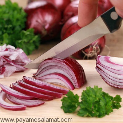 خواص پیاز خام برای سلامت بدن و زیبایی
