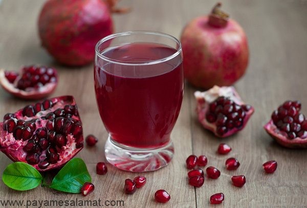 خواص آب انار