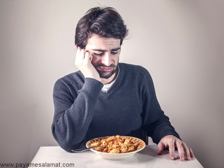 درد شکم و کاهش اشتها