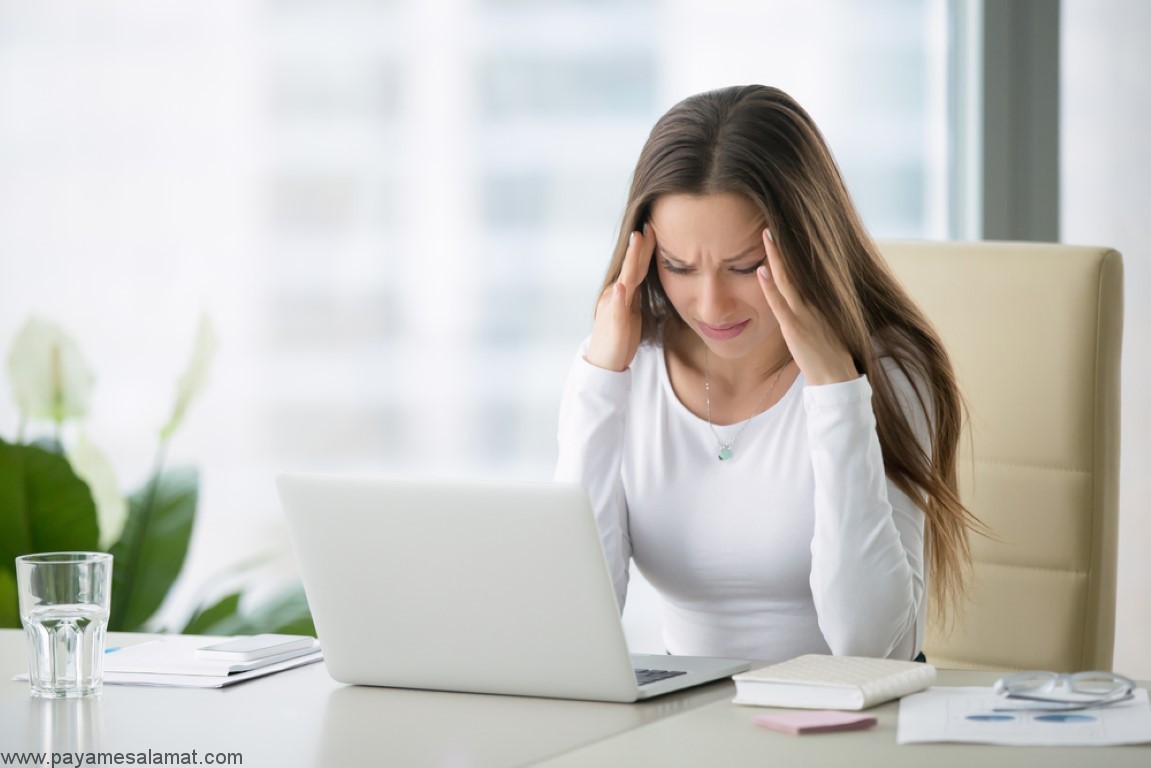 علائم و نشانه های استرس بیش از حد در بدن