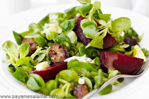 دستور تهیه یک نوع سالاد برای مبارزه با سرطان