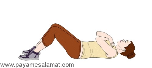 ورزش های ساده برای صاف کردن شکم