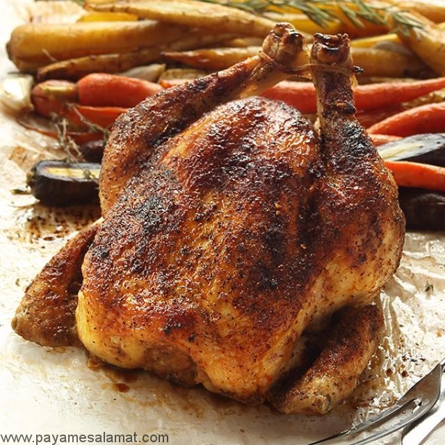 ارزش غذایی مرغ بریان شده