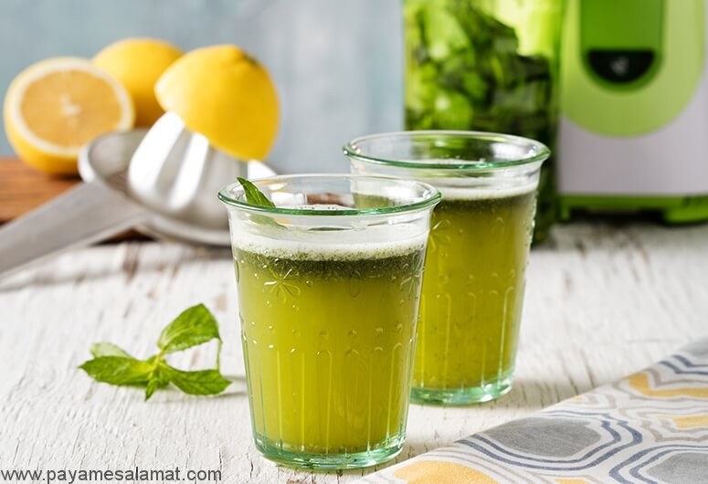 لیموناد چای سبز برای کاهش وزن
