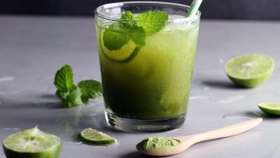 لیموناد چای سبز برای کاهش وزن