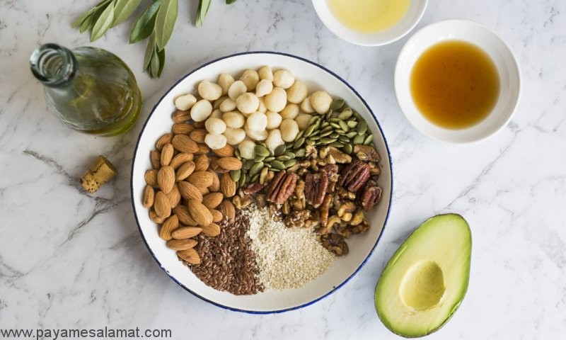 بهترین مواد غذایی غنی از امگا ۶
