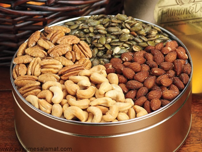 خواص آجیل و مغزها