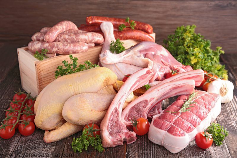 انواع مواد غذایی